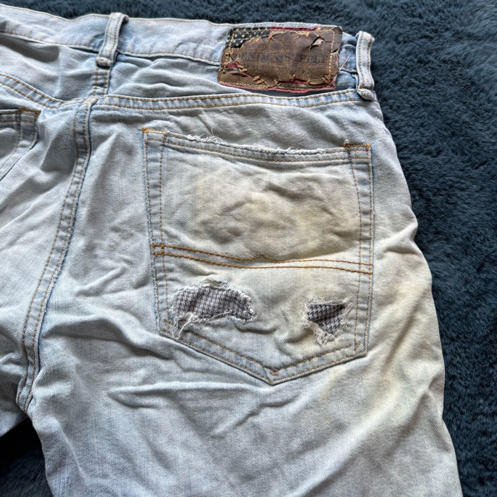 DENIM & SUPPLY RALPH LAUREN Distressed Denim Shorts - Picture 5 of 7